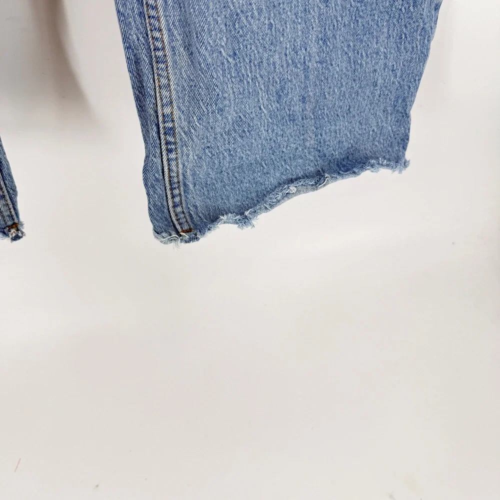 Abercrombie & Fitch The Baggy Low Rise Jeans‎ Light Rise 33/16R Curve Love